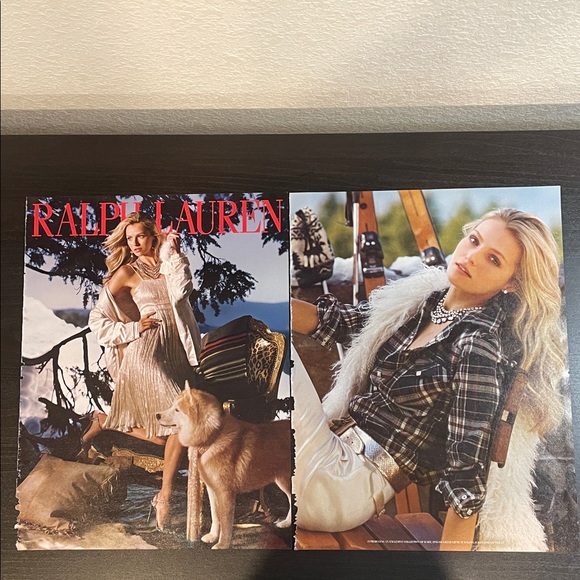 Ralph Lauren Ad Prints - Picture 1 of 6